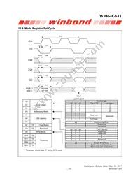 W9864G6JT-6 Datasheet Page 20