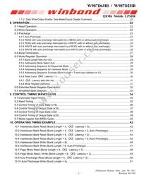 W987D2HBJX7E Datasheet Page 2