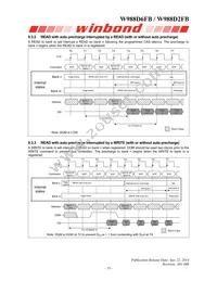W988D2FBJX7E Datasheet Page 19