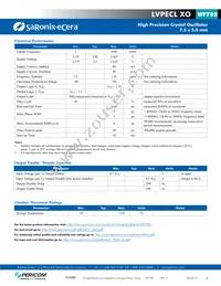 WF7021B0622.080000 Datasheet Page 2