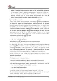 WIZ107SR-TTL Datasheet Page 16