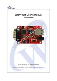 WIZ110SR Datasheet Cover