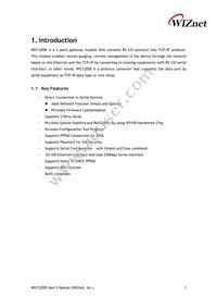 WIZ120SR Datasheet Page 7