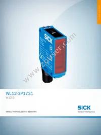 WL12-3P1731 Datasheet Cover