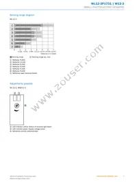 WL12-3P1731 Datasheet Page 5