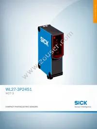 WL27-3P2451 Datasheet Cover