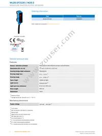 WL2S-2F3130 Datasheet Page 2