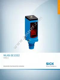 WL4S-3E1332 Datasheet Cover