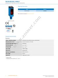 WL4S-3E1332 Datasheet Page 2