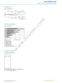 WL9-3P2230 Datasheet Page 5