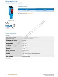 WL9L-3P2432 Datasheet Page 2