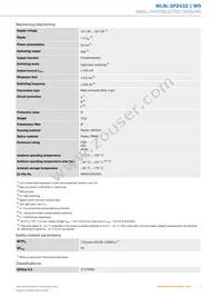 WL9L-3P2432 Datasheet Page 3