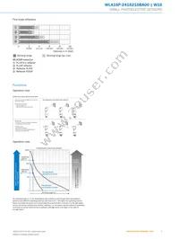 WLA16P-2416210BA00 Datasheet Page 9