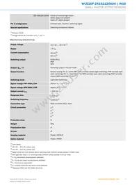 WLG16P-24162120A00 Datasheet Page 3