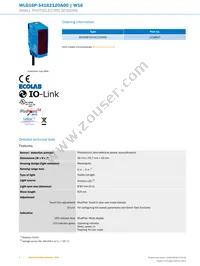 WLG16P-34162120A00 Datasheet Page 2