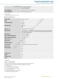 WLG16P-34162120A00 Datasheet Page 3