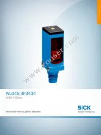 WLG4S-3P3434 Datasheet Cover