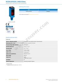 WLG4S-3P3434 Datasheet Page 2