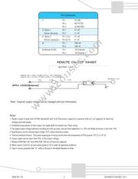 WLP350-1306-II Datasheet Page 3