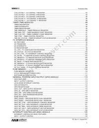 WM0011ECS/R Datasheet Page 5