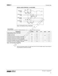 WM0011ECS/R Datasheet Page 19