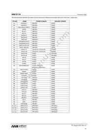 WM1811AECS/R Datasheet Page 10