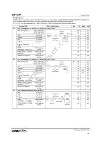 WM1811AECS/R Datasheet Page 20