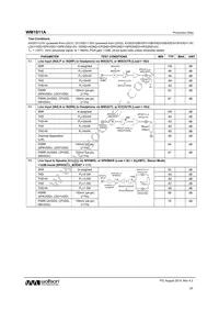 WM1811AECS/R Datasheet Page 22