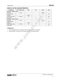 WM1824CGEFL/V Datasheet Page 17