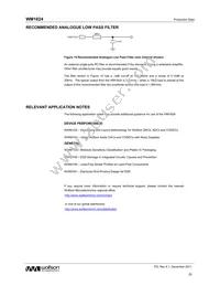 WM1824CGEFL/V Datasheet Page 20