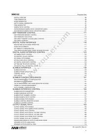 WM5102ECS/R Datasheet Page 4