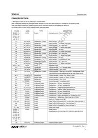 WM5102ECS/R Datasheet Page 8
