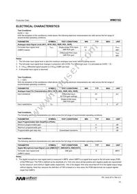 WM5102ECS/R Datasheet Page 15