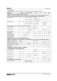 WM5102ECS/R Datasheet Page 22