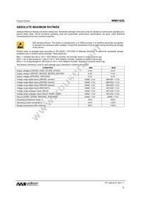 WM5102SECS/R Datasheet Page 13