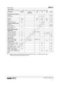 WM8152SCDS/RV Datasheet Page 7