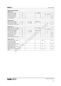 WM8213SCDS/RV Datasheet Page 8