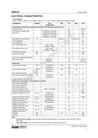 WM8214SCDS/RV Datasheet Page 6