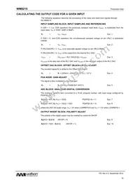 WM8215CSEFL/R Datasheet Page 19