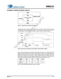 WM8233GEFL/RV Datasheet Page 11