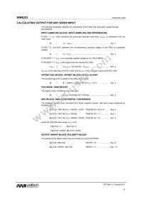 WM8253SCDS/RV Datasheet Page 14