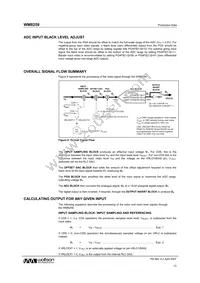 WM8259SCDS/V Datasheet Page 13