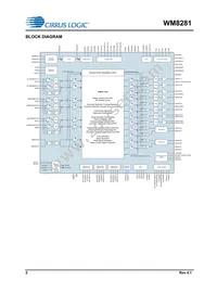 WM8281ECS/R Datasheet Page 2