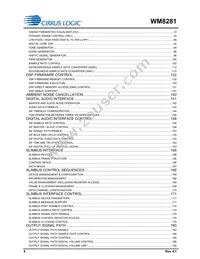 WM8281ECS/R Datasheet Page 4