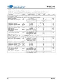 WM8281ECS/R Datasheet Page 20