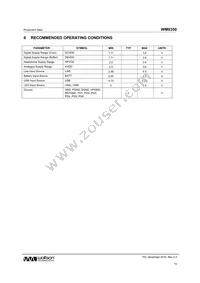 WM8350GEB/V Datasheet Page 15