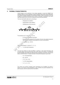 WM8351CGEB/V Datasheet Page 13