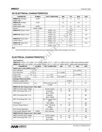 WM8521CHCGED Datasheet Page 6