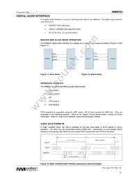 WM8533ECSN/R Datasheet Page 19