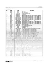 WM8580AGEFT/RV Datasheet Page 5